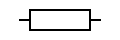 Symbole de la résistance (norme IEC)